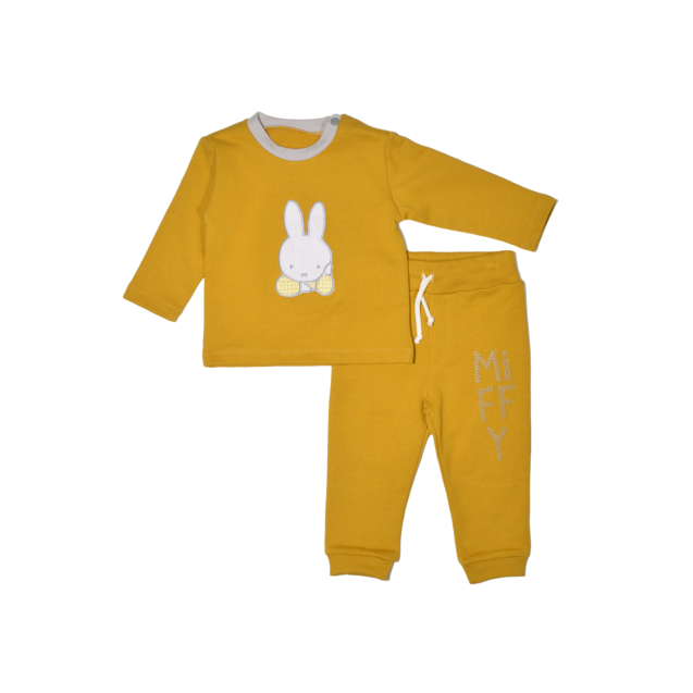 Βρεφικό Σετ Φόρμας Miffy Des. 65 Ώχρα