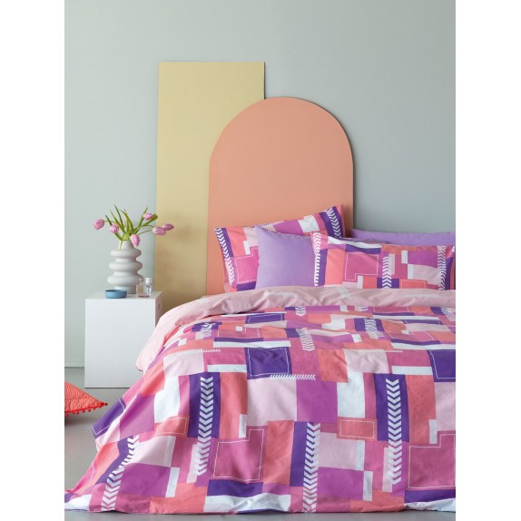 Σετ Σεντόνια Υπέρδιπλα 4 Τεμαχίων Palamaiki FL6189 240x260