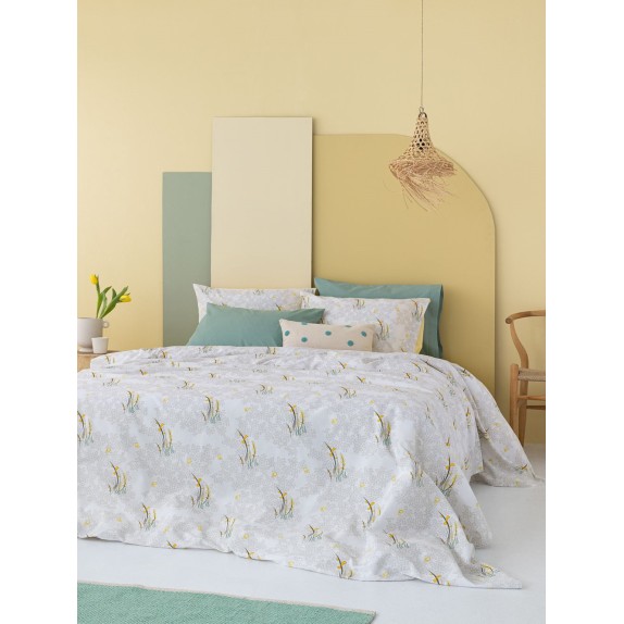 Σετ Σεντόνια King Size 4 Τεμαχίων Palamaiki FL6198 265x260