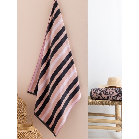 Πετσέτα Θαλάσσης Βελουτέ Palamaiki EV34 90x160