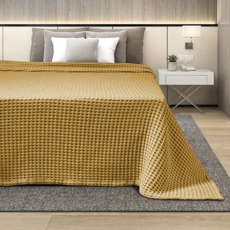 Κουβέρτα Πικέ Υπέρδιπλη Adam Home Waffle 220x240