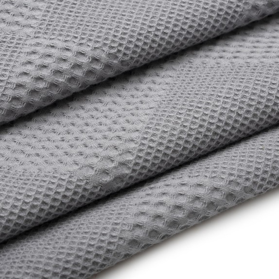 Κουβέρτα Πικέ Κούνιας Dimcol Μονόχρωμη Γκρι 120x150