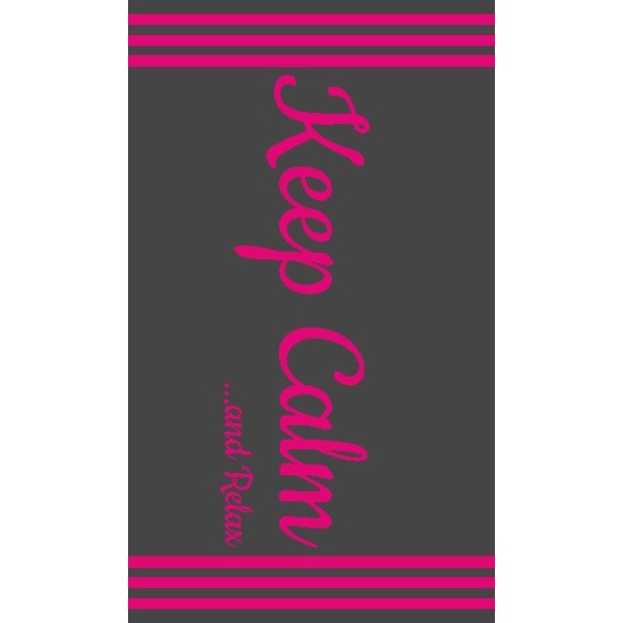 Πετσέτα Θαλάσσης Βελουτέ Dimcol Ζακάρ 204 87x165