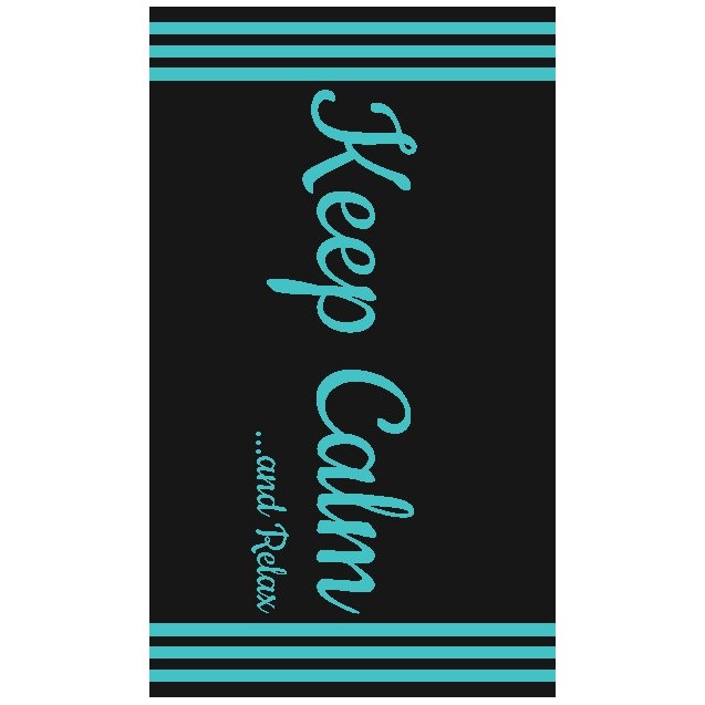 Πετσέτα Θαλάσσης Βελουτέ Dimcol Ζακάρ 206 87x165