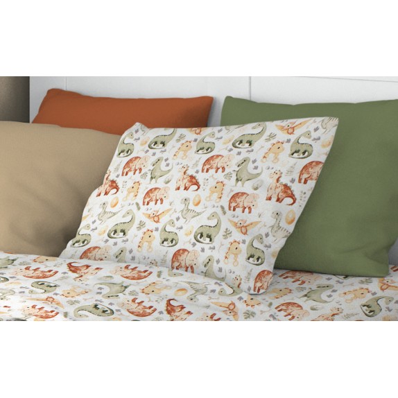 Παιδική Μαξιλαροθήκη Dimcol Dinosaur 515 50x70
