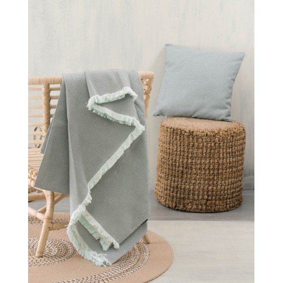 Ριχτάρι Τετραθέσιου Rythmos Veracruz Γκριζοπράσινο 180x330