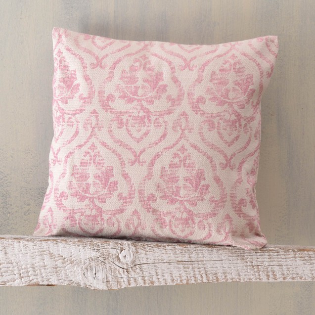 Μαξιλαροθήκη Διακόσμησης Rythmos Medallion Ροζ...