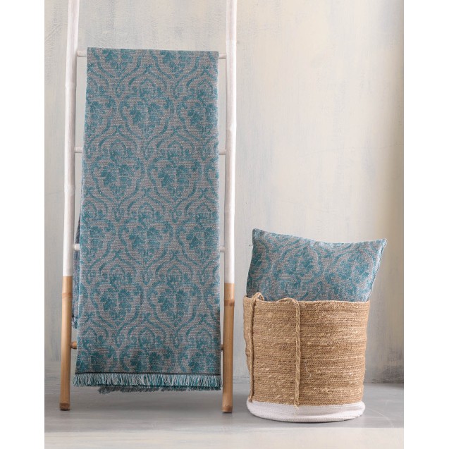 Ριχτάρι Διθέσιου Rythmos Medallion Πετρόλ 180x240