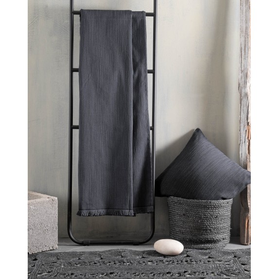 Ριχτάρι Τριθέσιου Rythmos Figma Γκρι Σκούρο 180x280