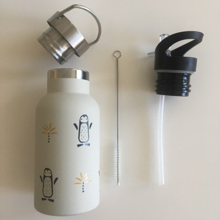 Θερμός Aπό Aνοξείδωτο Aτσάλι Και Eνσωματωμένο Καλαμάκι Swallow 350ml FR-FD300-15