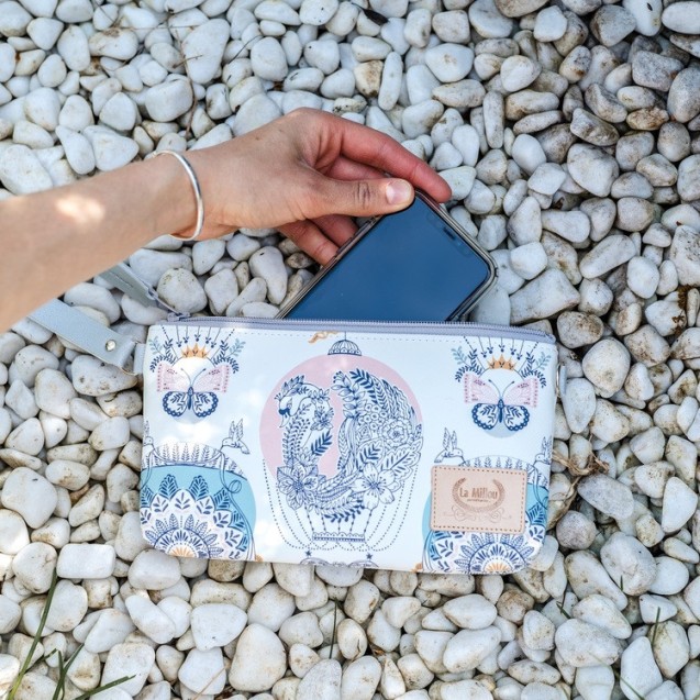 Πορτοφολάκι La Millou Dark Luna 22x13