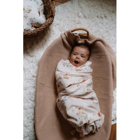 Πάνα Αγκαλιάς Bamboo La Millou Swaddle ABC Fruits 100x120