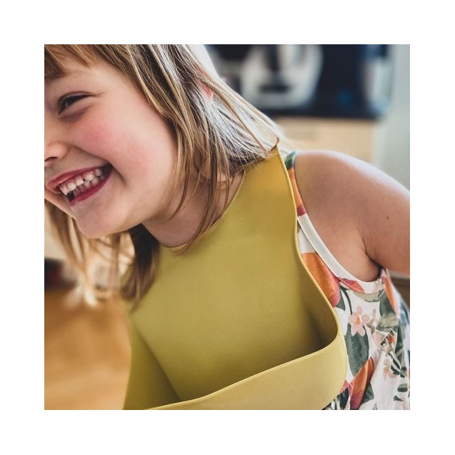 Σαλιάρα Σιλικόνης Noui Noui Dusty Lemon NN12113