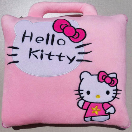 Κουβέρτα-Τσάντα Fleece Κούνιας Morven 22053 Kitty Ροζ 100x170