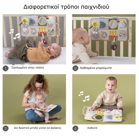 Κρεμαστό Παιχνίδι Δραστηριοτήτων Κούνιας με Μουσική Taf Toys Developmental Activity Center T-13115
