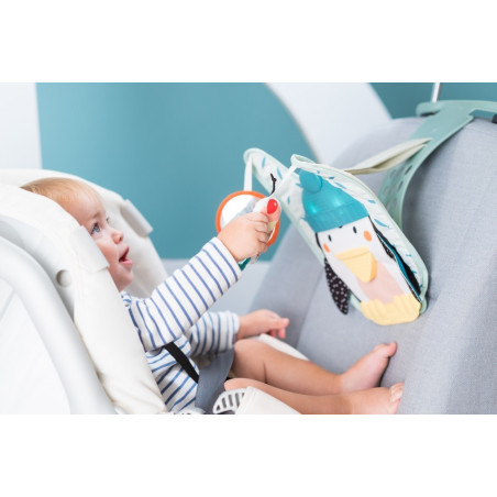 Κρεμαστό Παιχνίδι για το Αυτοκίνητο Taf Toys Penguin Play & Kick T-12955