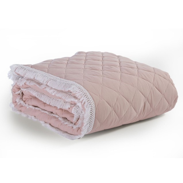 Κουβερλί Μονό Nef-Nef Edna Salmon 160x220