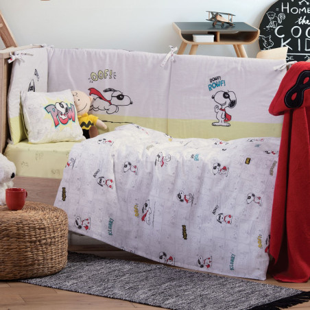 Πάντα Nef-Nef Snoopy Mask Hero White 40x60+67+60