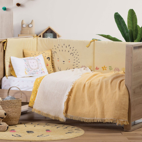 Βρεφική Κουβέρτα Nef-Nef Κούνιας Apollo 110x150 Yellow