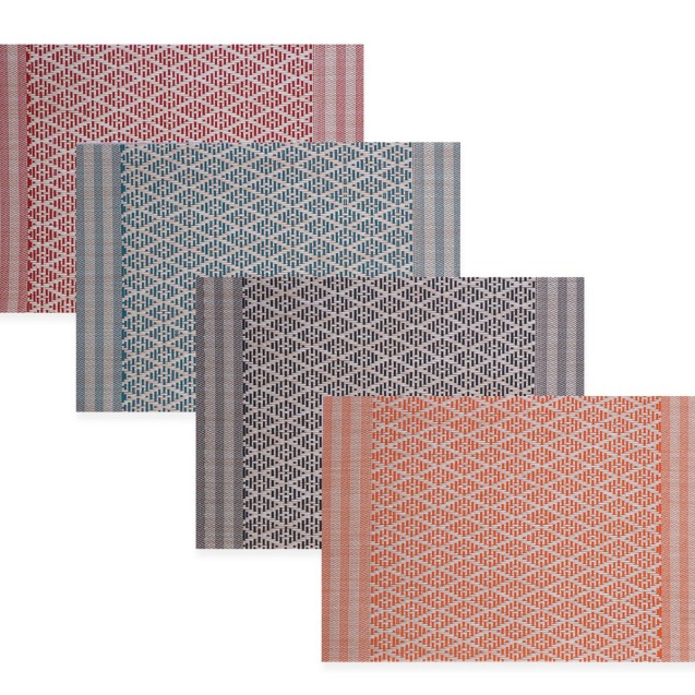 Σετ Σουπλά 2 Τεμαχίων Nef-Nef Palacio Bordo 33x45