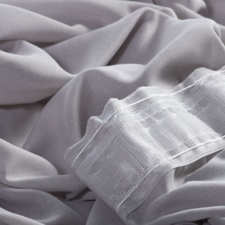 Κουρτίνα Nef-Nef Elina Grey 140x270