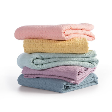 Κουβέρτα Πικέ Nef-Nef Υπέρδιπλη Nef-Nef Cool Salmon 220x240