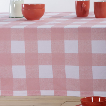 Τραπεζομάντηλο Αλέκιαστο Nef-Nef Henry Coral 140x240