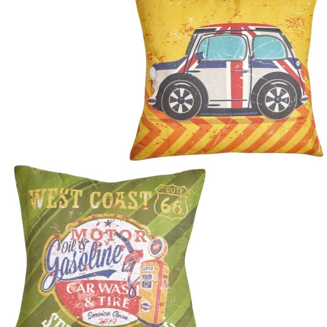 Μαξιλαροθήκη Διακόσμησης Διπλής Όψης Kentia...