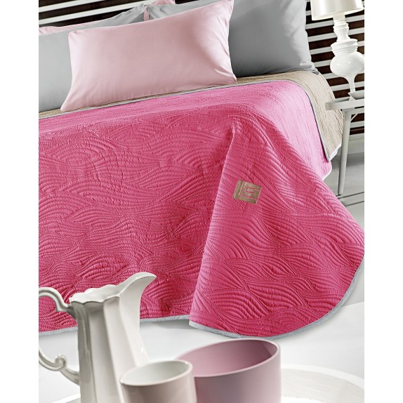 Κουβερλί Ημίδιπλο Stream Fuchsia-Mocca Guy Laroche 160x250