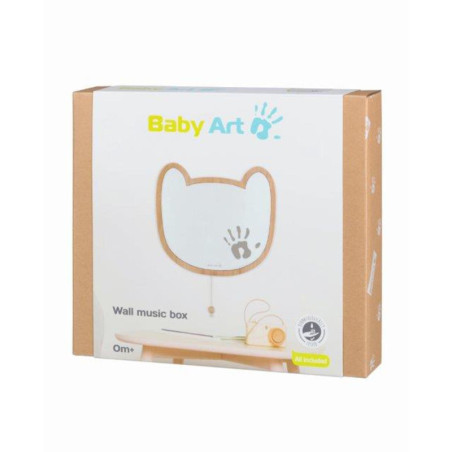 Μουσικό Κουτί Τοίχου Αποτύπωμα Baby Art Wooden BR75945
