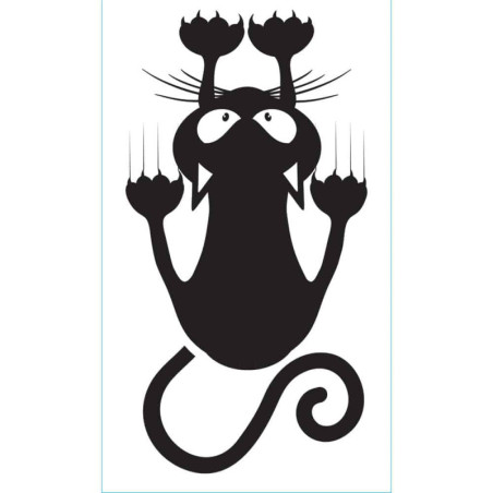 Αυτοκόλλητα Τοίχου Ango Cat XS 59007