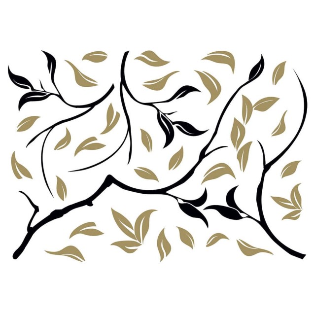 Αυτοκόλλητα Τοίχου Ango Gold Rampage 44230