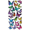 Αυτοκόλλητα Τοίχου Ango Colourful Butterflies 59602