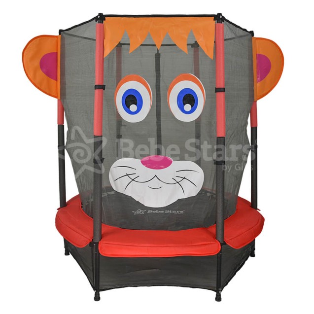Τραμπολίνο με Δίχτυ Bebe Stars Lion Δ140 645-171