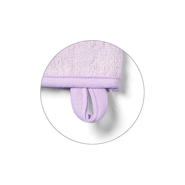 Γάντι Πλυσίματος Babyono Bamboo Μωβ BN787/01 12x25