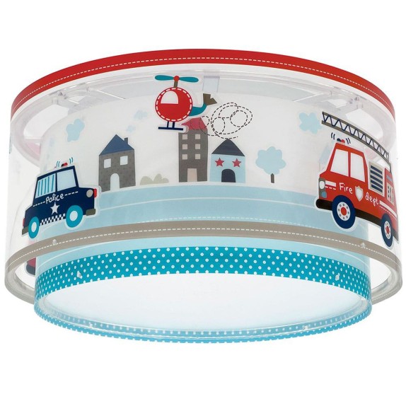 Παιδικό Φωτιστικό Οροφής Πλαφονιέρα Ango Police 60616