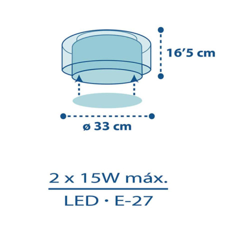 Παιδικό Φωτιστικό Οροφής Πλαφονιέρα Ango Police 60616