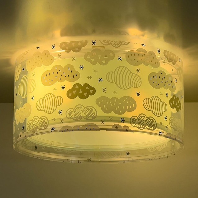 Παιδικό Φωτιστικό Οροφής Πλαφονιέρα Ango Clouds...