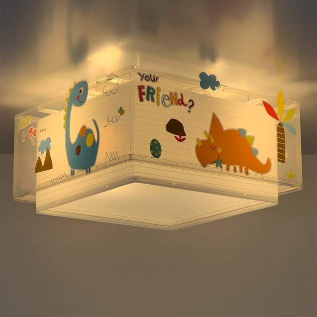 Παιδικό Φωτιστικό Οροφής Πλαφονιέρα Ango Dinos...