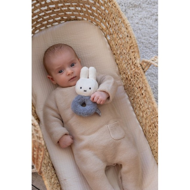 Υφασμάτινη Κουδουνίστρα Miffy Fluffy Ραφ