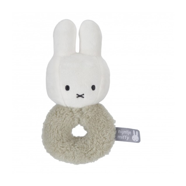 Υφασμάτινη Κουδουνίστρα Miffy Fluffy Μέντα