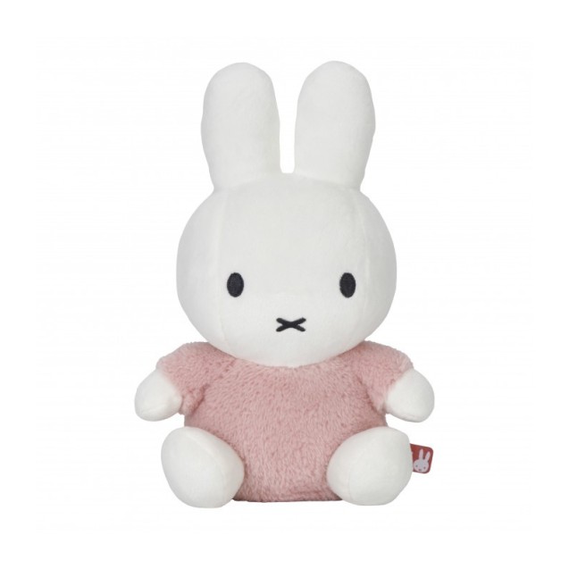 Λούτρινο Λαγουδάκι Miffy Fluffy 25cm Ροζ