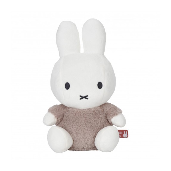 Λούτρινο Λαγουδάκι Miffy Fluffy 25cm Μόκα