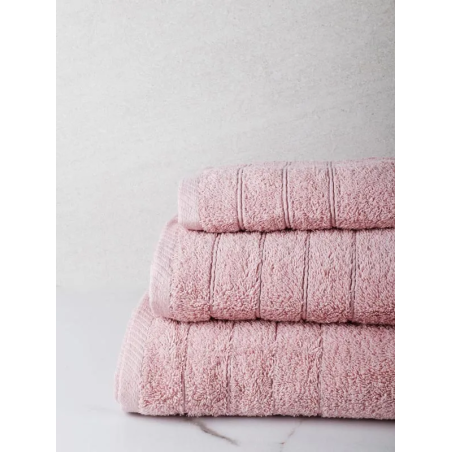 Σετ Πετσέτες 3 Τεμαχίων Anesis Cotton Pennie Powder