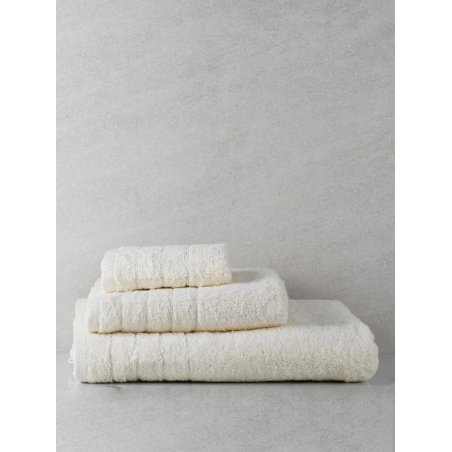 Σετ Πετσέτες 3 Τεμαχίων Anesis Cotton Pennie Εκρού