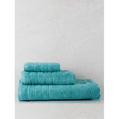 Πετσέτα Σώματος Anesis Cotton Pennie Πετρόλ 80x150