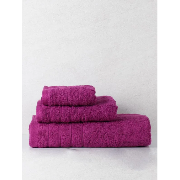 Πετσέτα Σώματος Anesis Cotton Pennie Μωβ 80x150