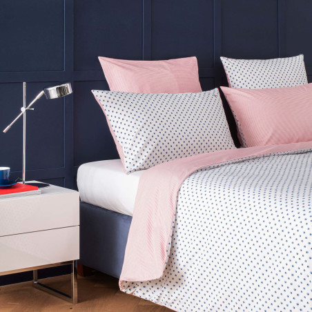 Παπλωματοθήκη King Size Tommy Hilfiger Marina Dots Μπλε 260x240