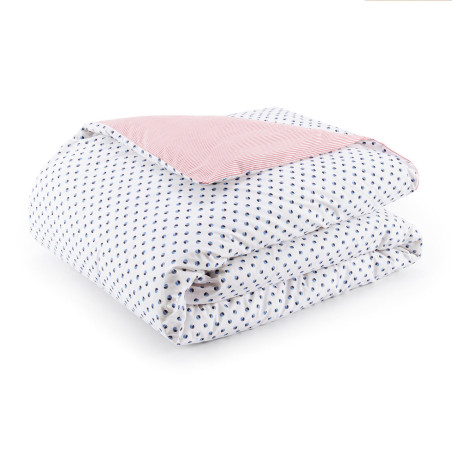 Παπλωματοθήκη King Size Tommy Hilfiger Marina Dots Μπλε 260x240