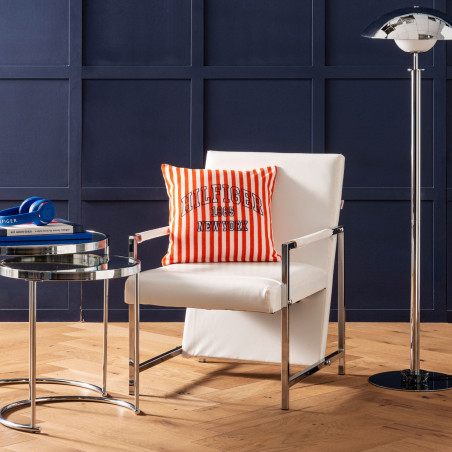 Μαξιλαροθήκη Διακόσμησης Tommy Hilfiger Canvas Montauk Κοραλί 40x40